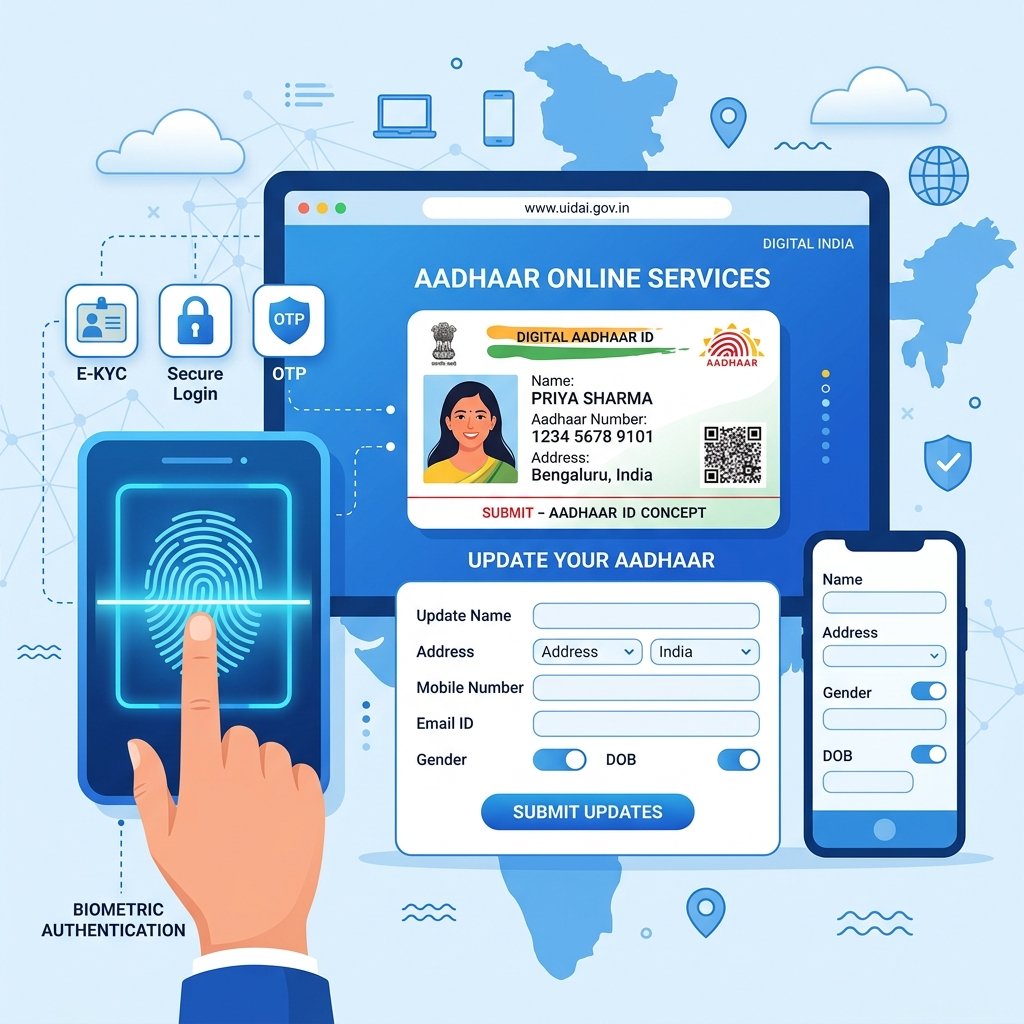 How to Create and Update Aadhaar Card Online & Offline (2026 Complete Guide)