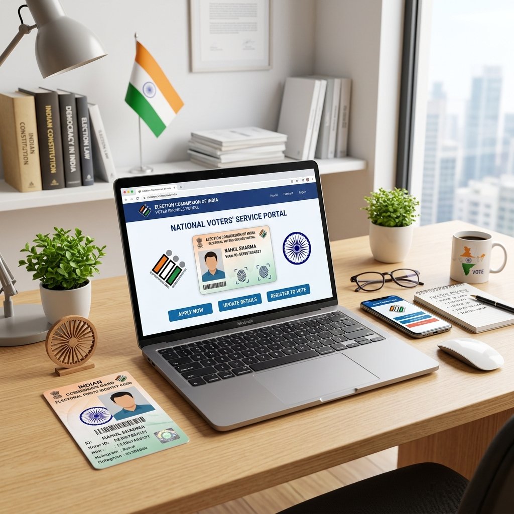 How to Apply for a New Voter ID Card, Correct Details & Download e-EPIC (2026)