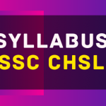 SSC Chsl Syllabus