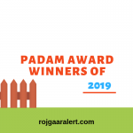 Padam Award Winners of 2019