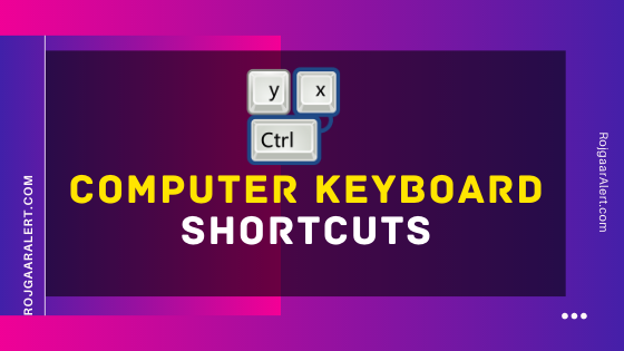 Important KeyBoard Shortcuts